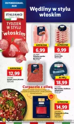 Gazetka promocyjna Lidl - GAZETKA - Gazetka - ważna od 28.08 do 28.08.2024 - strona 22 - produkty: Ser, Salami, Carpaccio, Szynka, Kiełbasa