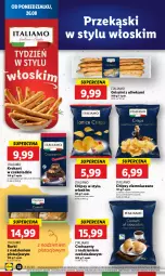 Gazetka promocyjna Lidl - GAZETKA - Gazetka - ważna od 28.08 do 28.08.2024 - strona 34 - produkty: Grissini, Chipsy, Croissant, Pesto, Rurki, Bazyl