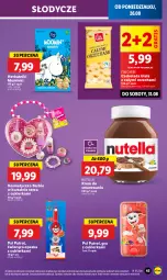 Gazetka promocyjna Lidl - GAZETKA - Gazetka - ważna od 28.08 do 28.08.2024 - strona 49 - produkty: Nutella, Ser, Gra, Opaska, Cukier, Barbie, Herbatniki, Czekolada, Psi Patrol, Kosmetyczka