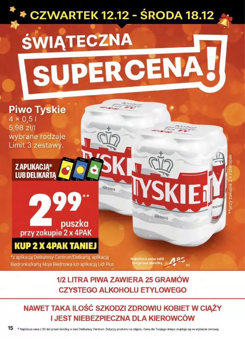 Gazetka promocyjna Delikatesy Centrum - NOWA GAZETKA Delikatesy Centrum od 12 grudnia! 12-18.12.2024 - ważna 12.12 do 18.12.2024 - strona 15 - produkty: Rum