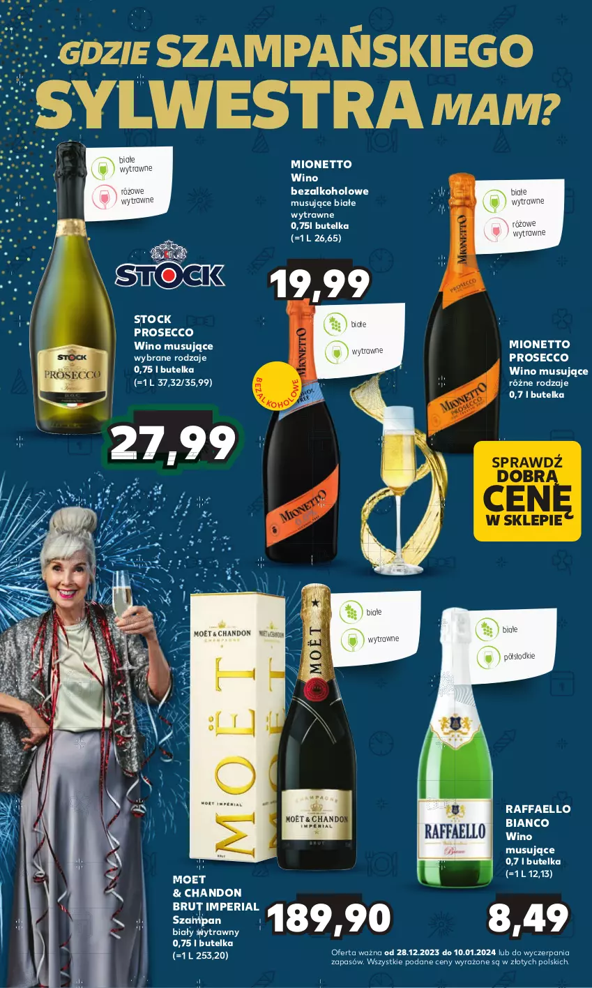 Gazetka promocyjna Kaufland - Barek Kauflandu - ważna 28.12.2023 do 10.01.2024 - strona 2 - produkty: Fa, Mionetto, Mus, Prosecco, Raffaello, Stock, Wino, Wino bezalkoholowe, Wino musujące