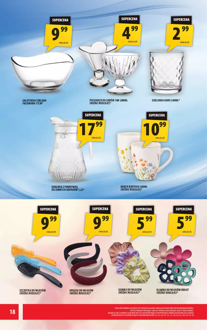 Gazetka promocyjna Arhelan - Gazetka - ważna 01.08 do 10.08.2025 - strona 18 - produkty: Dzbanek, Fa, Kubek, LANA, Pokrywa, Rum, Salaterka, Szklanka