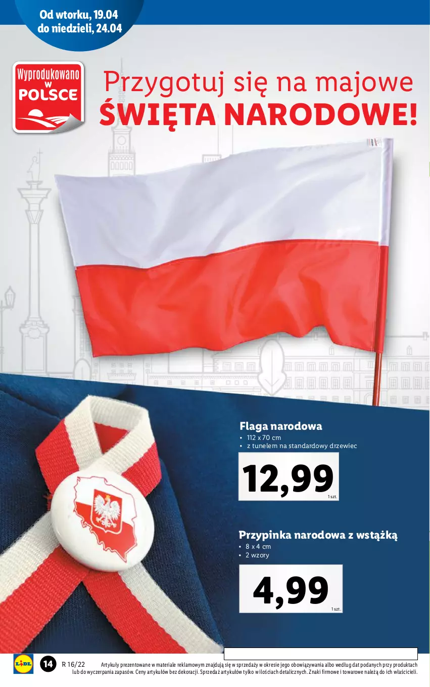 Gazetka promocyjna Lidl - GAZETKA - ważna 19.04 do 24.04.2022 - strona 16 - produkty: Inka, Tunel