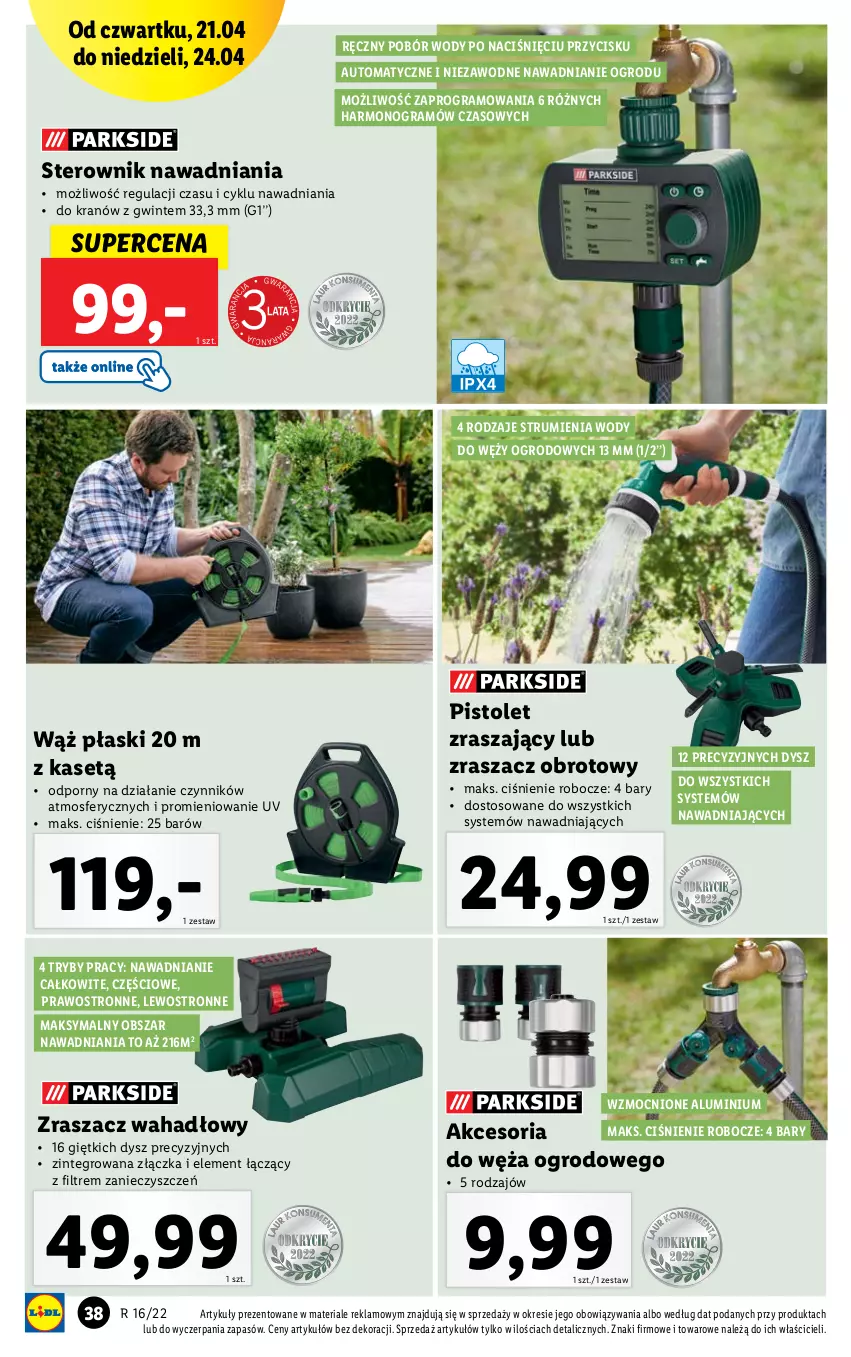 Gazetka promocyjna Lidl - GAZETKA - ważna 19.04 do 24.04.2022 - strona 40 - produkty: Gra, Pistolet, Por, Rum