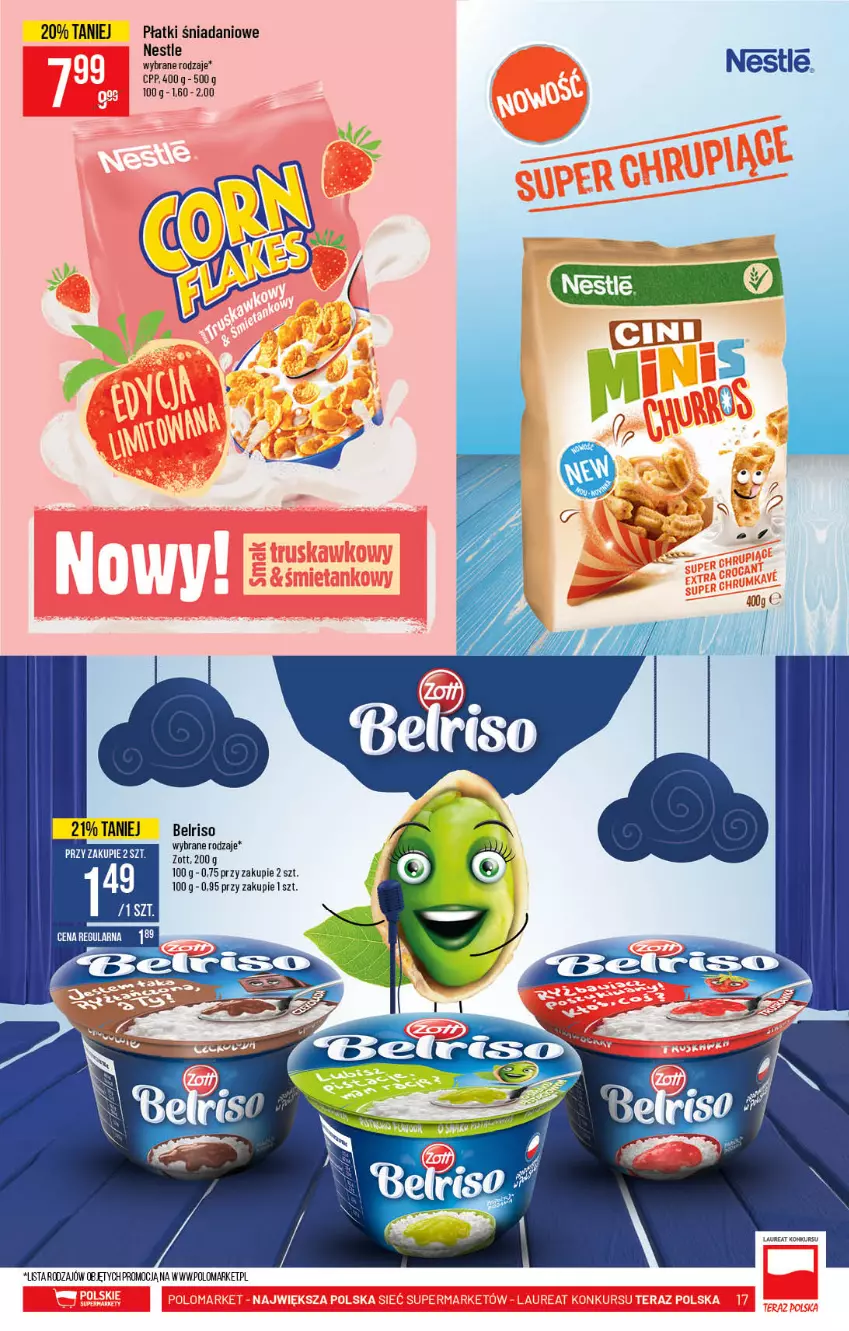 Gazetka promocyjna PoloMarket - Gazetka pomocyjna - ważna 23.06 do 29.06.2021 - strona 17 - produkty: Belriso, Danio, Laur, Zott