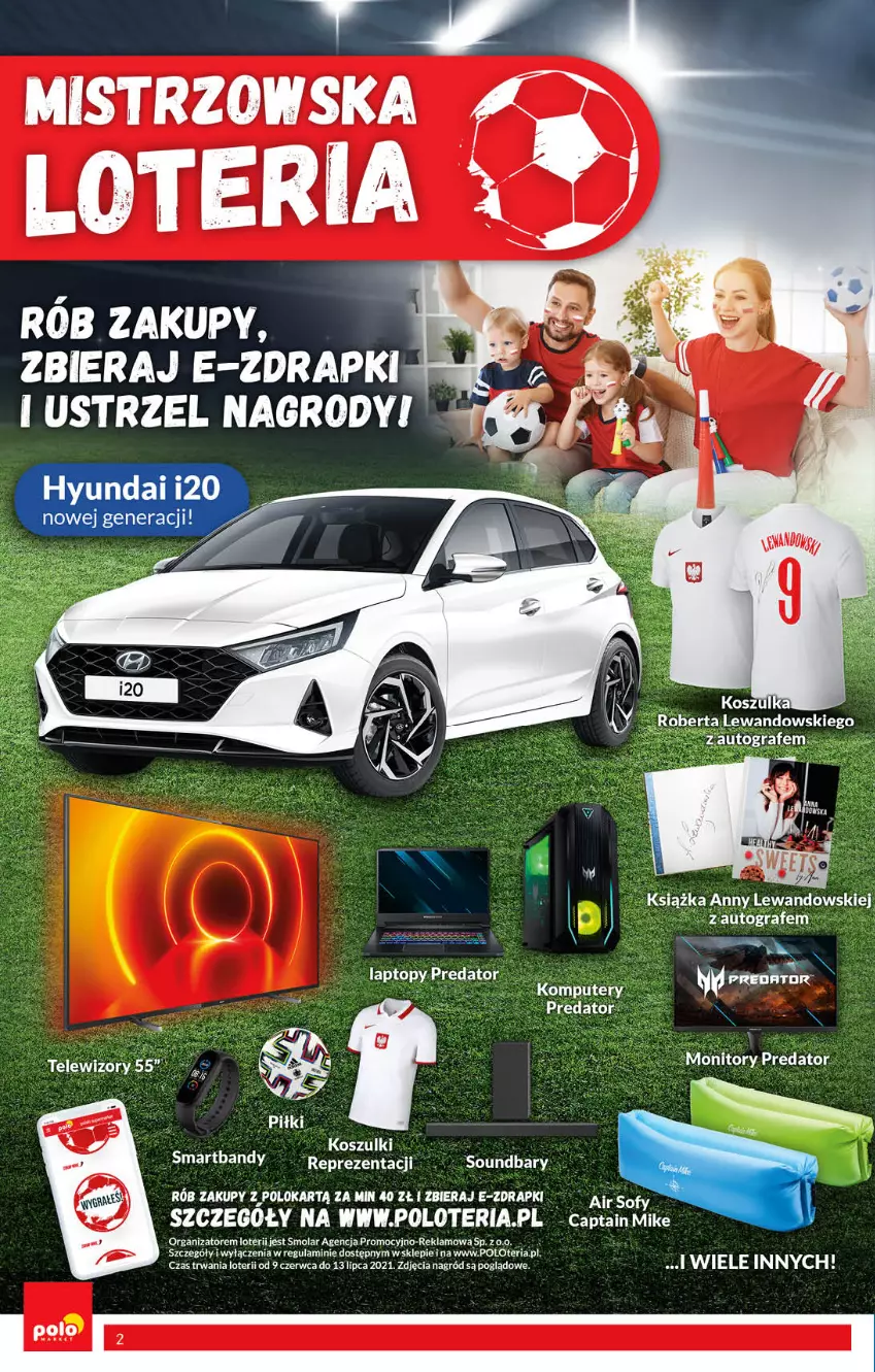 Gazetka promocyjna PoloMarket - Gazetka pomocyjna - ważna 23.06 do 29.06.2021 - strona 2 - produkty: Gra, Komputer, Komputery, Książka, Mola, Monitor, Smartband, Soundbar, Telewizor, Telewizory, Top