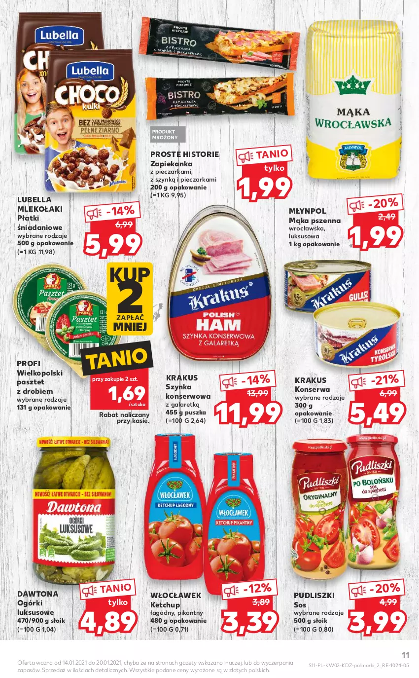 Gazetka promocyjna Kaufland - OFERTA TYGODNIA - ważna 14.01 do 20.01.2021 - strona 11