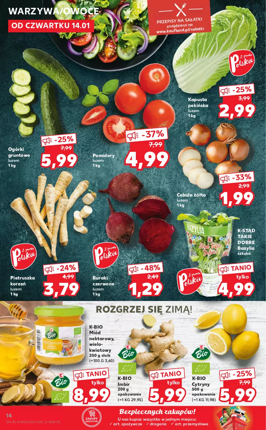 Gazetka promocyjna Kaufland - OFERTA TYGODNIA - ważna 14.01 do 20.01.2021 - strona 14