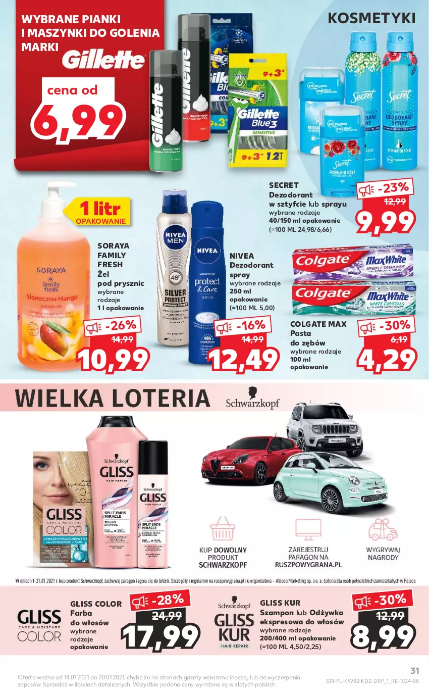 Gazetka promocyjna Kaufland - OFERTA TYGODNIA - ważna 14.01 do 20.01.2021 - strona 31