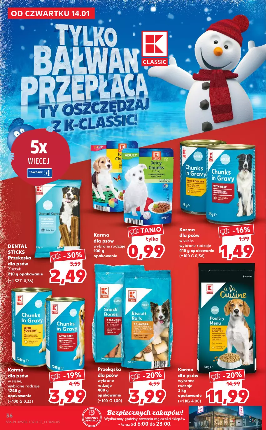 Gazetka promocyjna Kaufland - OFERTA TYGODNIA - ważna 14.01 do 20.01.2021 - strona 36