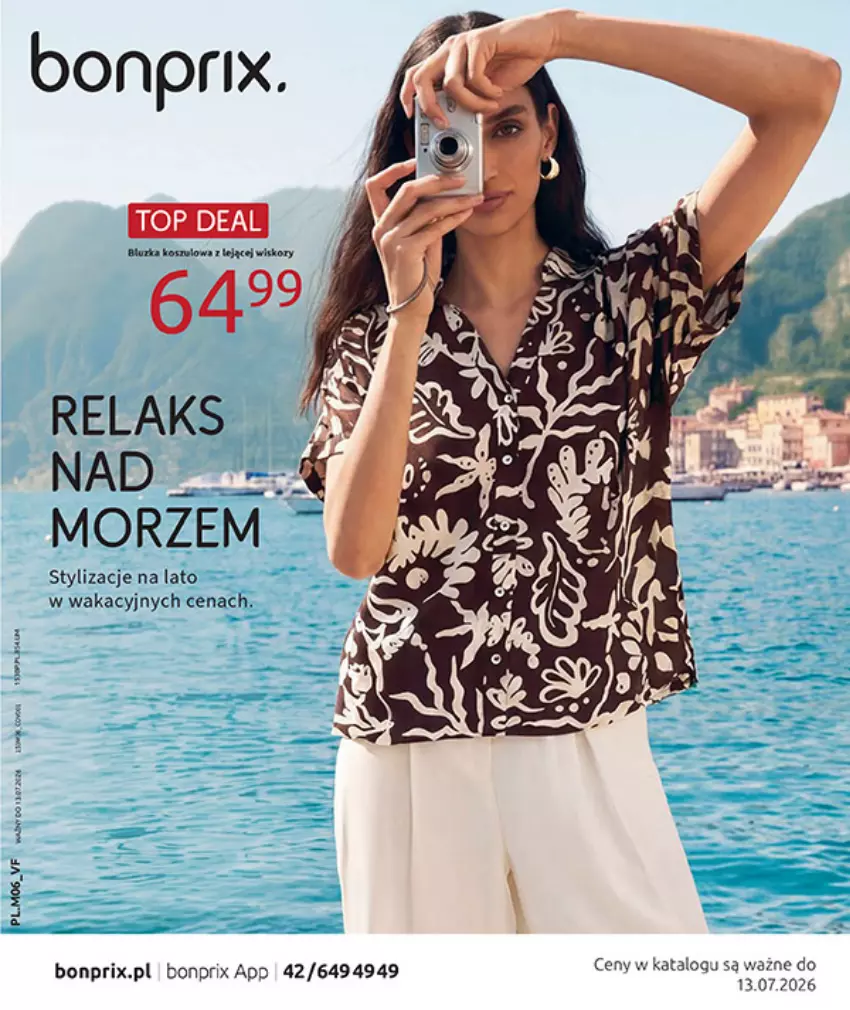 Gazetka promocyjna Bonprix - RELAKS NAD MORZEM - ważna 15.06 do 13.07.2026 - strona 1 - produkty: LG