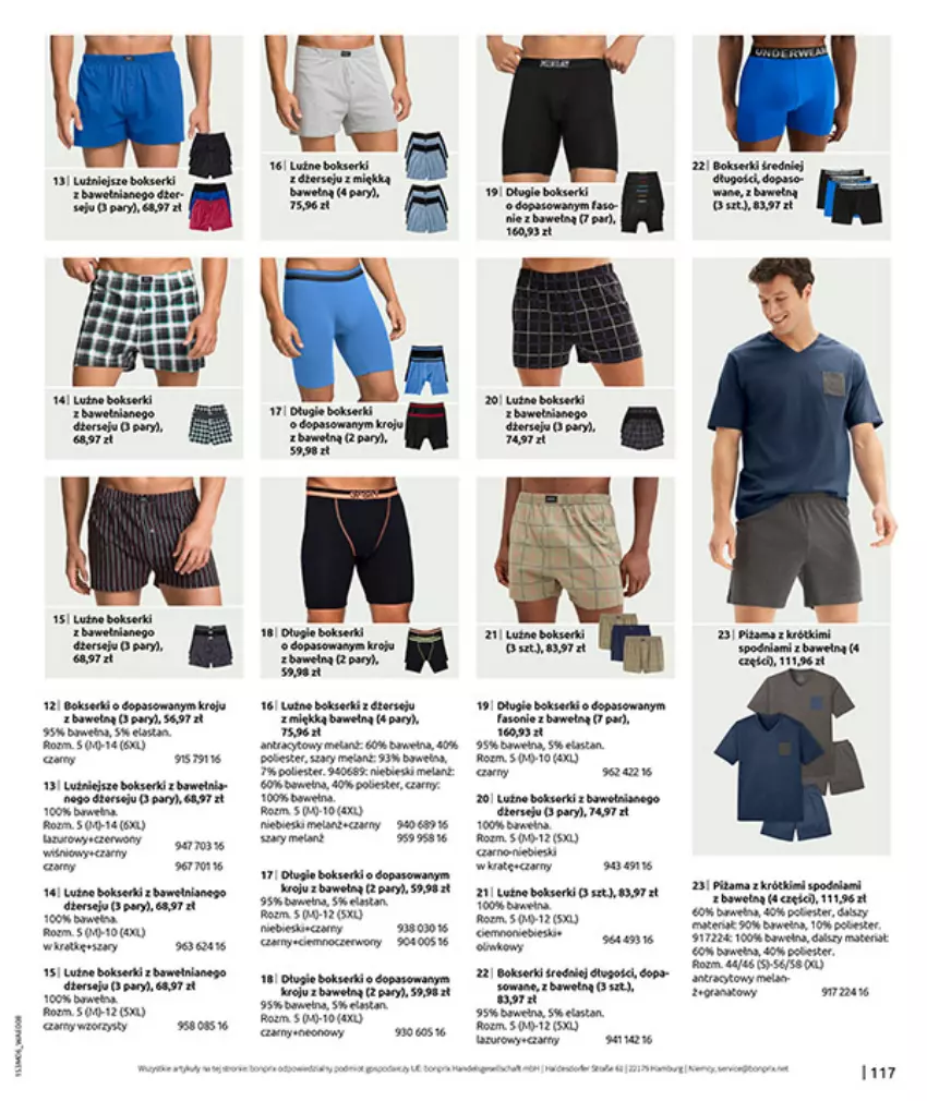 Gazetka promocyjna Bonprix - RELAKS NAD MORZEM - ważna 15.06 do 13.07.2026 - strona 119 - produkty: Aronia, Bokserki, Fa, Gin, Gra, LG, Ryż, Ser