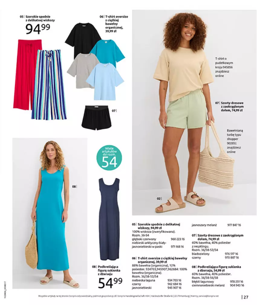 Gazetka promocyjna Bonprix - RELAKS NAD MORZEM - ważna 15.06 do 13.07.2026 - strona 29 - produkty: Fa, Sukienka, Wełna
