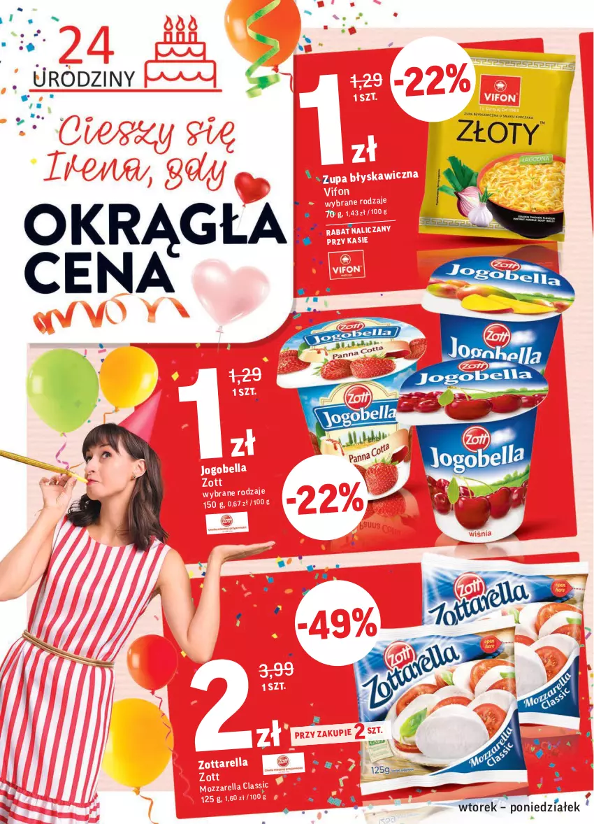 Gazetka promocyjna Intermarche - Gazetka promocyjna - ważna 12.10 do 18.10.2021 - strona 2 - produkty: Bell, Bella, Jogobella, Zott, Zupa