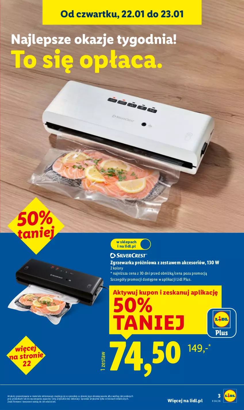Gazetka promocyjna Lidl - GAZETKA - ważna 19.01 do 25.01.2026 - strona 3 - produkty: Warka