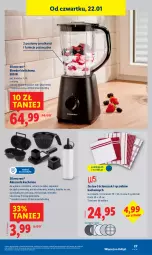 Gazetka promocyjna Lidl - GAZETKA - Gazetka - ważna od 25.01 do 25.01.2026 - strona 29 - produkty: Silvercrest, Sos, Sok, Miarka, Blender, Pojemnik, Tarka, Sitko, Ręcznik, Wyciskarka, Znicz, Cedzak