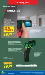 Gazetka promocyjna Lidl - GAZETKA - Gazetka - ważna od 25.01 do 25.01.2026 - strona 36 - produkty: Parkside, Ser, Termometr, Bateria, Ogród