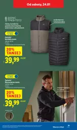 Gazetka promocyjna Lidl - GAZETKA - Gazetka - ważna od 25.01 do 25.01.2026 - strona 43 - produkty: Parkside, Por, Bluza polarowa, Kamizelka, Bluza