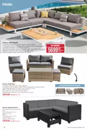 Gazetka promocyjna Makro - [Oferta specjalna] Lato w  ogrodzie - Gazetka - ważna od 31.05 do 31.05.2021 - strona 2 - produkty: Sofa narożna, Por, Puf, Stolik, Sofa, Sofa 2-osobowa, Stolik kawowy, Narożnik, Fotel, Meble, Fa