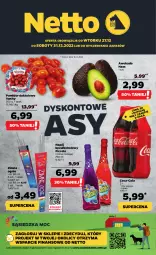 Gazetka promocyjna Netto - Artykuły spożywcze - Gazetka - ważna od 31.12 do 31.12.2022 - strona 1 - produkty: Piwa, Piwo, Kurczak, Gra, Napój bezalkoholowy, Kawa mielona, Kawa, Coca-Cola, Tyskie, Siatka, Napój