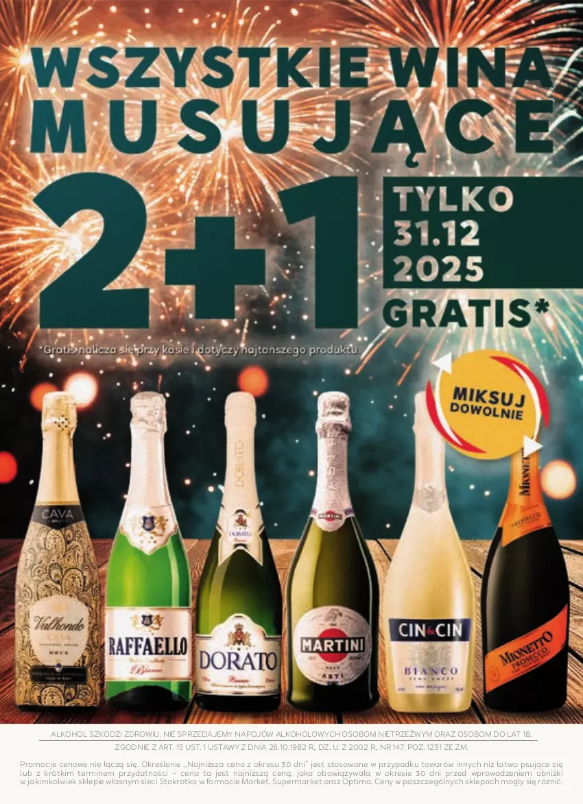 Gazetka promocyjna Stokrotka - W dobrym smaku! - ważna 04.12.2025 do 07.01.2026 - strona 22 - produkty: Optima