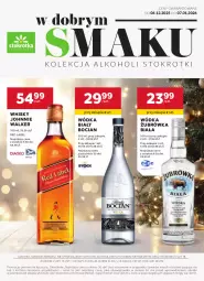 Gazetka promocyjna Stokrotka - W dobrym smaku! - Gazetka - ważna od 07.01 do 07.01.2026 - strona 1 - produkty: Biały Bocian, Koc, Johnnie Walker, Optima, Wódka, Whisky