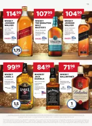 Gazetka promocyjna Stokrotka - W dobrym smaku! - Gazetka - ważna od 07.01 do 07.01.2026 - strona 15 - produkty: Koc, Whiskey, Johnnie Walker, Lack, Optima, Whisky