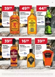 Gazetka promocyjna Stokrotka - W dobrym smaku! - Gazetka - ważna od 07.01 do 07.01.2026 - strona 17 - produkty: Ser, Koc, Bell, Optima, Whisky, Brandy