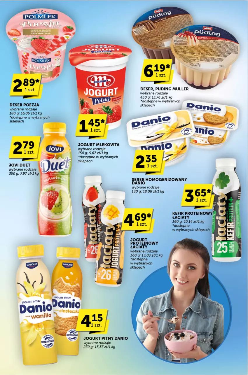 Gazetka promocyjna ABC - ważna 02.05 do 14.05.2024 - strona 4 - produkty: Danio, Deser, Jogurt, Jogurt pitny, Kefir, Mleko, Mlekovita, Ser, Serek, Serek homogenizowany