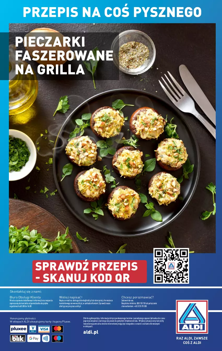 Gazetka promocyjna Aldi - Farmer ALDIK poleca świeże owoce i warzywa - ważna 06.05 do 11.05.2024 - strona 6 - produkty: Biuro, Fa, Grill, O nas, Piec, Por