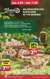 Gazetka promocyjna Aldi - Farmer ALDIK poleca świeże owoce i warzywa - Gazetka - ważna od 11.05 do 11.05.2024 - strona 4 - produkty: Piec, Grzyby, Podgrzybki, Pieczarki krojone, Fa