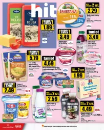 Gazetka promocyjna Topaz - Gazetka - Gazetka - ważna od 22.05 do 22.05.2024 - strona 12 - produkty: Top, Ser, BIC, Piątnica, Jogurt, Mlekovita, Robico, Podlaski, Hochland, Napój mleczny, Danio, Gouda, Napój, Kefir, Mleko, Fa