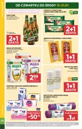 Gazetka promocyjna Stokrotka - Supermarket - Gazetka - ważna od 21.01 do 21.01.2026 - strona 4 - produkty: Piwa, Piwo, Ciastka, Warzywa, Gra, Bell, Kiełbasa krakowska, Worki na śmieci, Tarczyński, Optima, Mąka, Worki na śmiec, Podpaski, Owoce, Bella, Wkładki, Olej, Kiełbasa, Mięso, Wkład olejowy