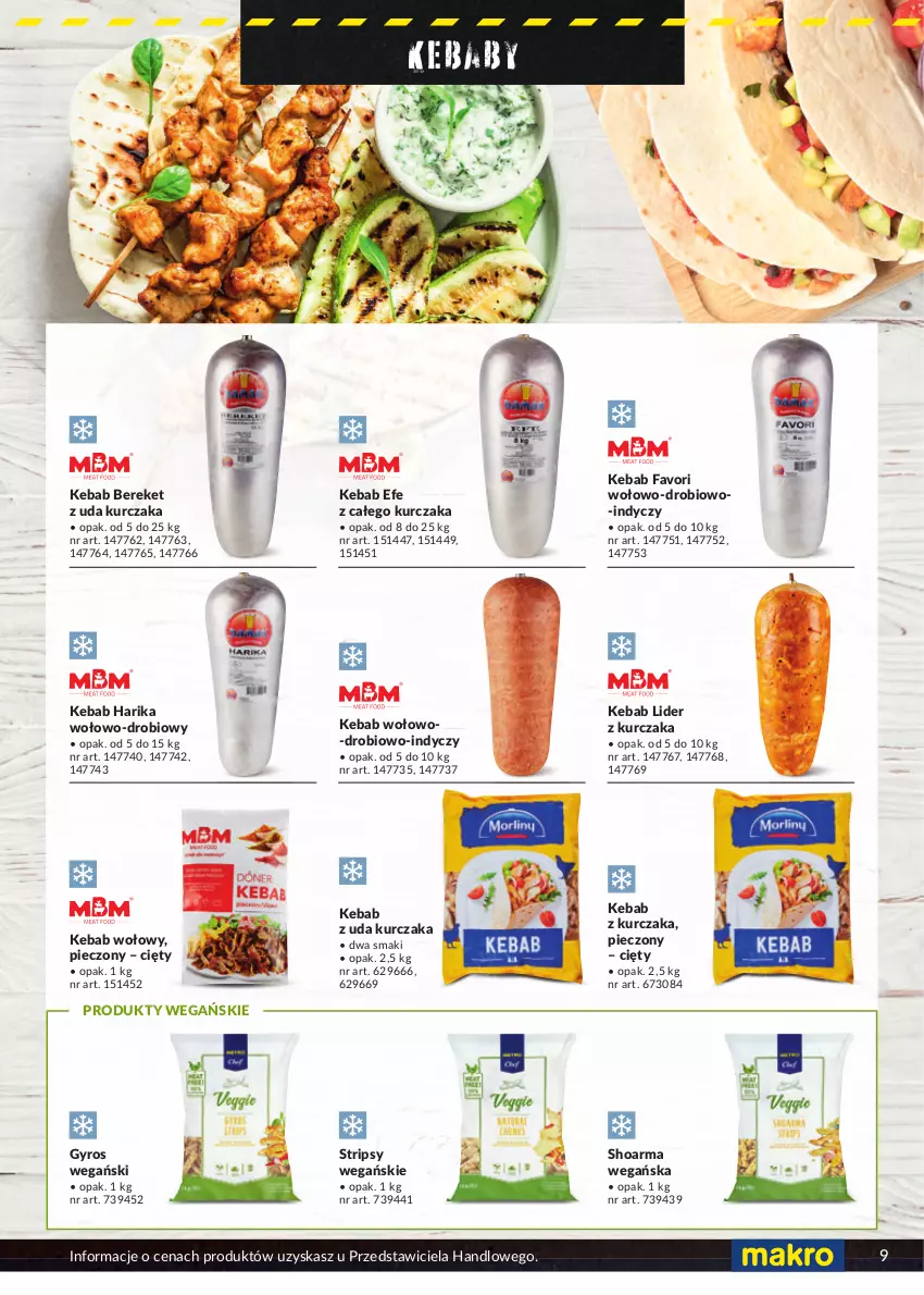 Gazetka promocyjna Makro - [Oferta specjalna] Street food - ważna 19.04 do 31.08.2022 - strona 9 - produkty: Fa, Gyros, Kebab, Kebab z kurczaka, Kurczak, Piec, Shoarma