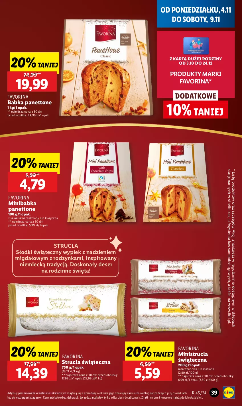 Gazetka promocyjna Lidl - GAZETKA - ważna 04.11 do 06.11.2024 - strona 43 - produkty: Babka, Deser, Fa, Kawa, LANA, Ser, Strucla