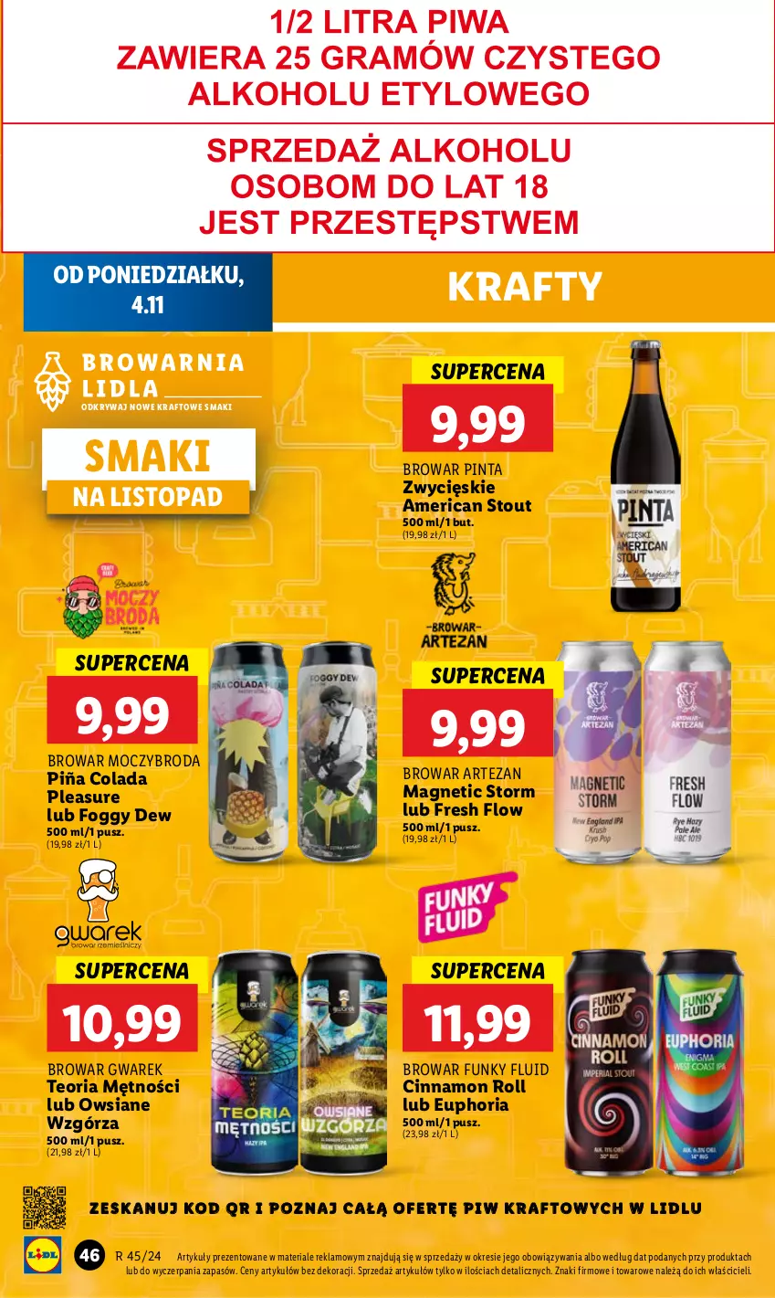 Gazetka promocyjna Lidl - GAZETKA - ważna 04.11 do 06.11.2024 - strona 48 - produkty: Piña Colada, Top