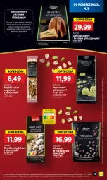 Gazetka promocyjna Lidl - GAZETKA - Gazetka - ważna od 06.11 do 06.11.2024 - strona 39 - produkty: Pistacje, Ciastka, Koc, Baton, Babka, Aksam