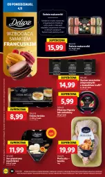 Gazetka promocyjna Lidl - GAZETKA - Gazetka - ważna od 06.11 do 06.11.2024 - strona 40 - produkty: Perliczka, Makaron, Ser, Pasztet, Tusz, Ser pleśniowy, Crème brûlée