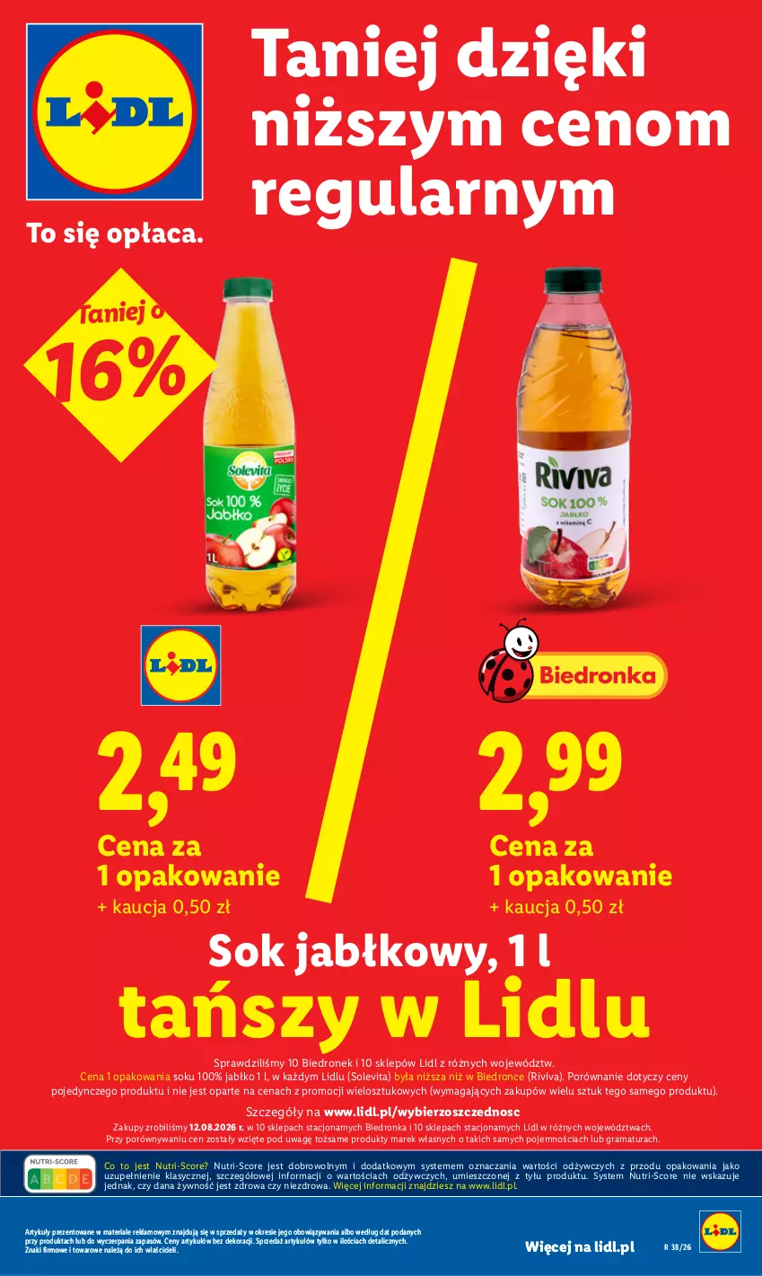 Gazetka promocyjna Lidl - Gazetka ważna od 3.09 do 5.09 - ważna 03.09 do 05.09.2026 - strona 23 - produkty: Dron, Gra, Por, Rama, Sok, Sok jabłkowy
