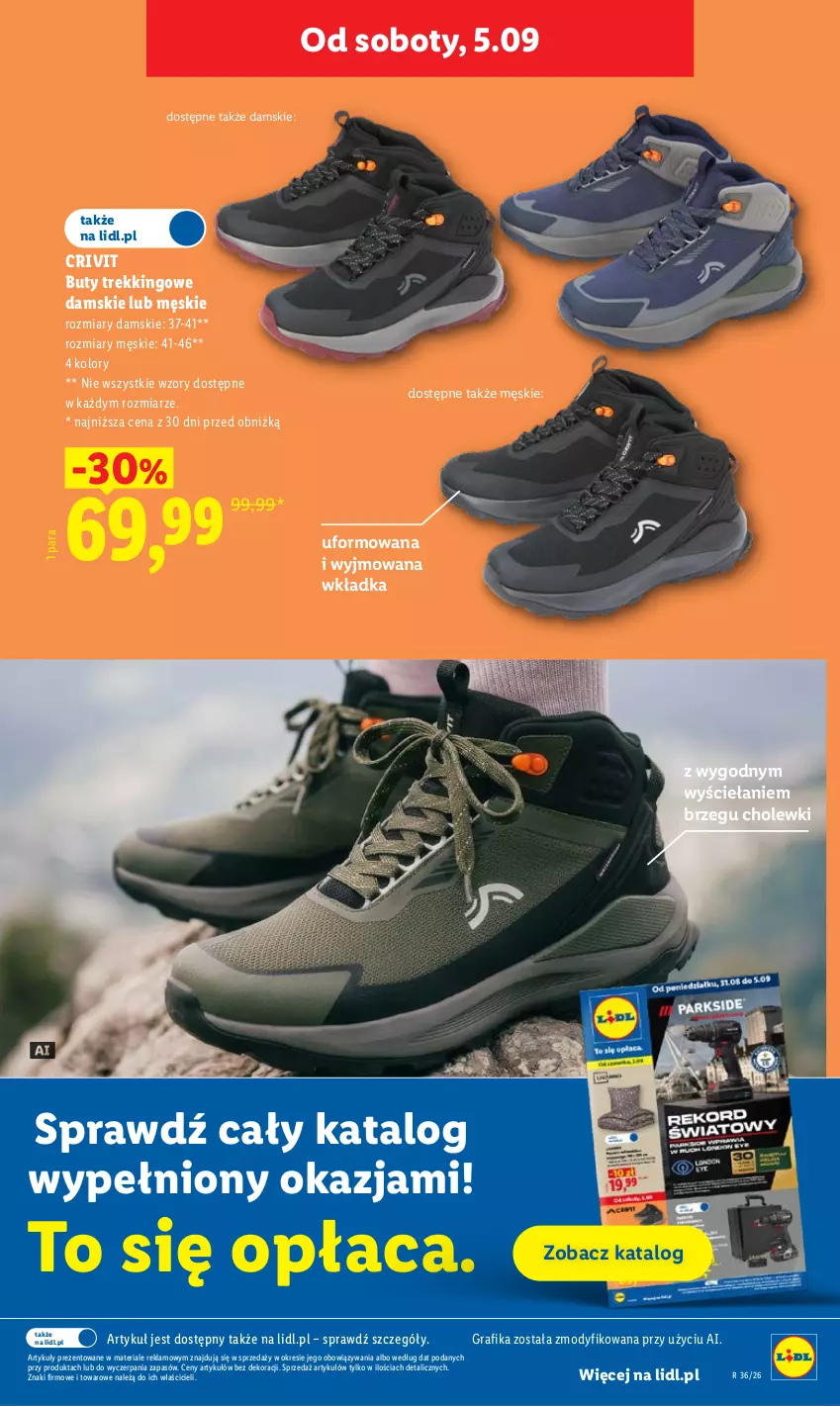 Gazetka promocyjna Lidl - Gazetka ważna od 3.09 do 5.09 - ważna 03.09 do 05.09.2026 - strona 37 - produkty: Buty, Gra, Grafika