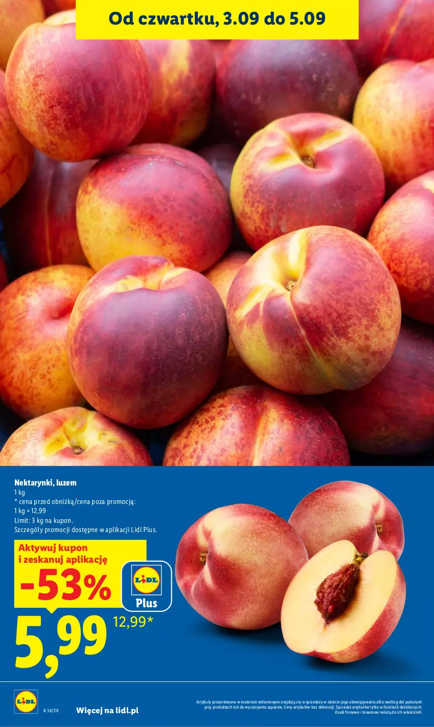 Gazetka promocyjna Lidl - Gazetka ważna od 3.09 do 5.09 - ważna 03.09 do 05.09.2026 - strona 8 - produkty: Nektar
