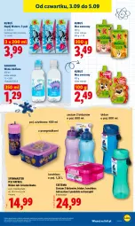 Gazetka promocyjna Lidl - Gazetka ważna od 3.09 do 5.09 - Gazetka - ważna od 05.09 do 05.09.2026 - strona 47 - produkty: Mus, LANA, Kubuś, Woda, Napój, Psi Patrol