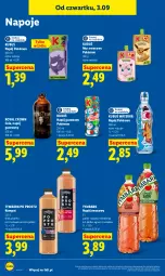 Gazetka promocyjna Lidl - Gazetka ważna od 3.09 do 5.09 - Gazetka - ważna od 05.09 do 05.09.2026 - strona 66 - produkty: Mus, Napoje, Napój gazowany, Tymbark, Aronia, Kubuś Waterrr, Kubuś, Pokémon, Gres, Napój