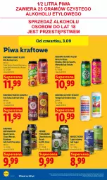 Gazetka promocyjna Lidl - Gazetka ważna od 3.09 do 5.09 - Gazetka - ważna od 05.09 do 05.09.2026 - strona 72 - produkty: Piwa, Ryż, Lack, Fa