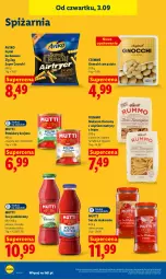 Gazetka promocyjna Lidl - Gazetka ważna od 3.09 do 5.09 - Gazetka - ważna od 05.09 do 05.09.2026 - strona 80 - produkty: Makaron, Sos, Rum, Rust, Gnocchi, Sos pomidorowy, Bazyl, Sos do makaronu, Frytki, Pomidory, Pomidory krojone, Fa