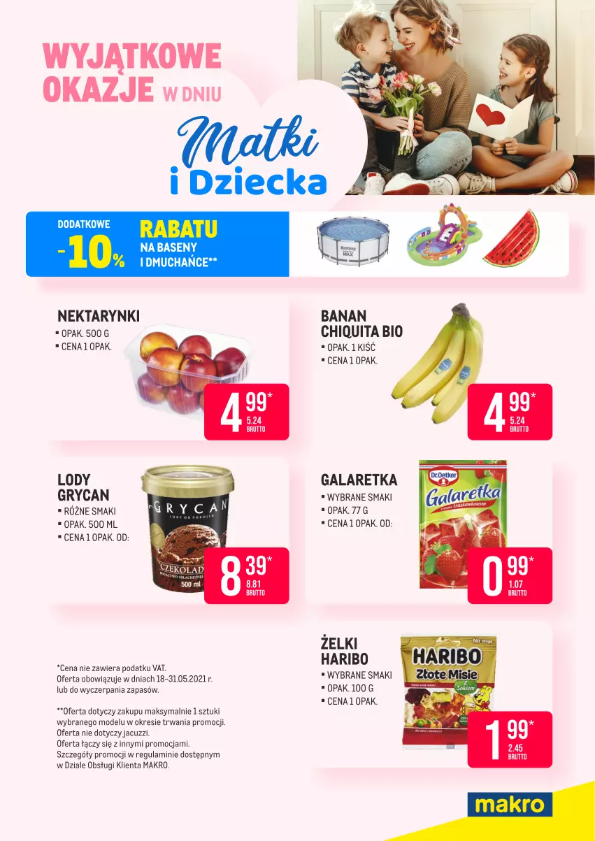 Gazetka promocyjna Makro - [Oferta specjalna] Dzień matki i dziecka - ważna 18.05 do 31.05.2021 - strona 2 - produkty: Gala, Galaretka, Gry, Haribo, Lody, Nektar