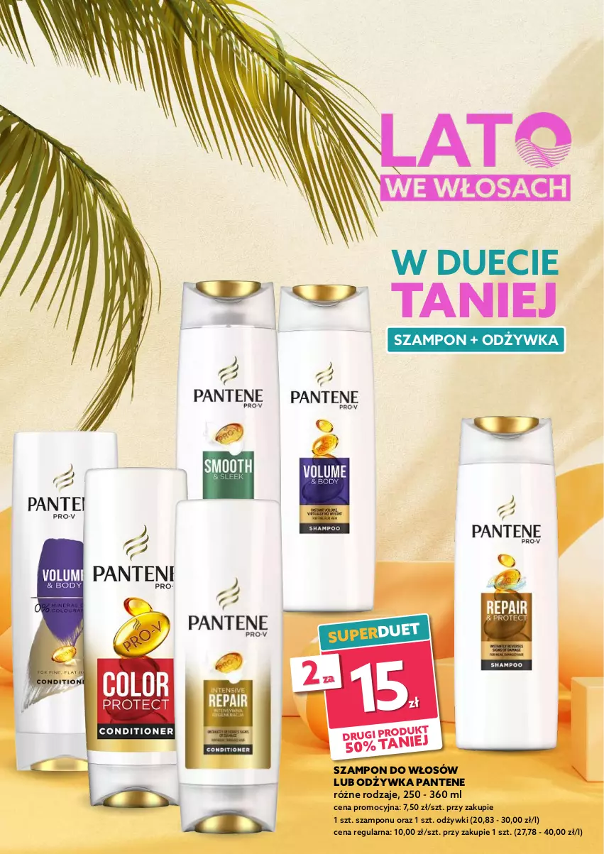 Gazetka promocyjna Dealz - LATO WE WŁOSACH - gazetka kosmetyczna - ważna 30.07 do 07.08.2021 - strona 2 - produkty: Odżywka, Pantene, Szampon