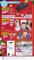 Gazetka promocyjna Aldi - Gazetka - ważna od 19.12 do 19.12.2021 - strona 7 - produkty: Piec, Top, Termometr, Prostownik, Oczyszczacz powietrza, Wełna, Procesor, Bieżnik, Obrus, Akumulator