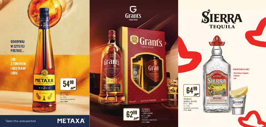 Gazetka promocyjna Dino - Katalog alkoholowy 19-25.06 - ważna 19.06 do 25.06.2023 - strona 2 - produkty: Gra, Lanki, Metaxa, Sól, Tequila, Tonik, Whisky