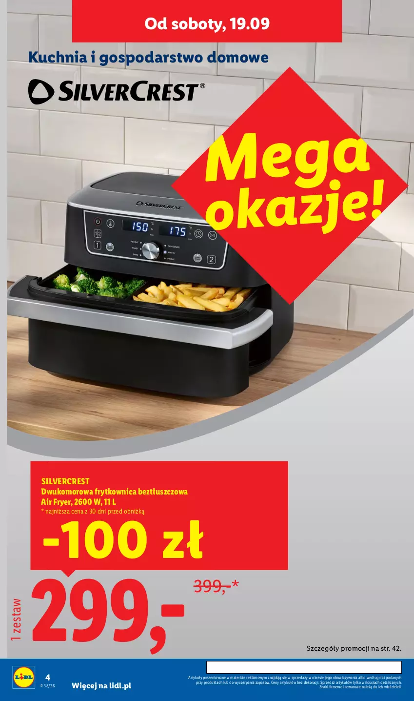 Gazetka promocyjna Lidl - Gazetka ważna od 14.09. do 19.09. - ważna 14.09 do 19.09.2026 - strona 4 - produkty: Kuchnia, Silvercrest